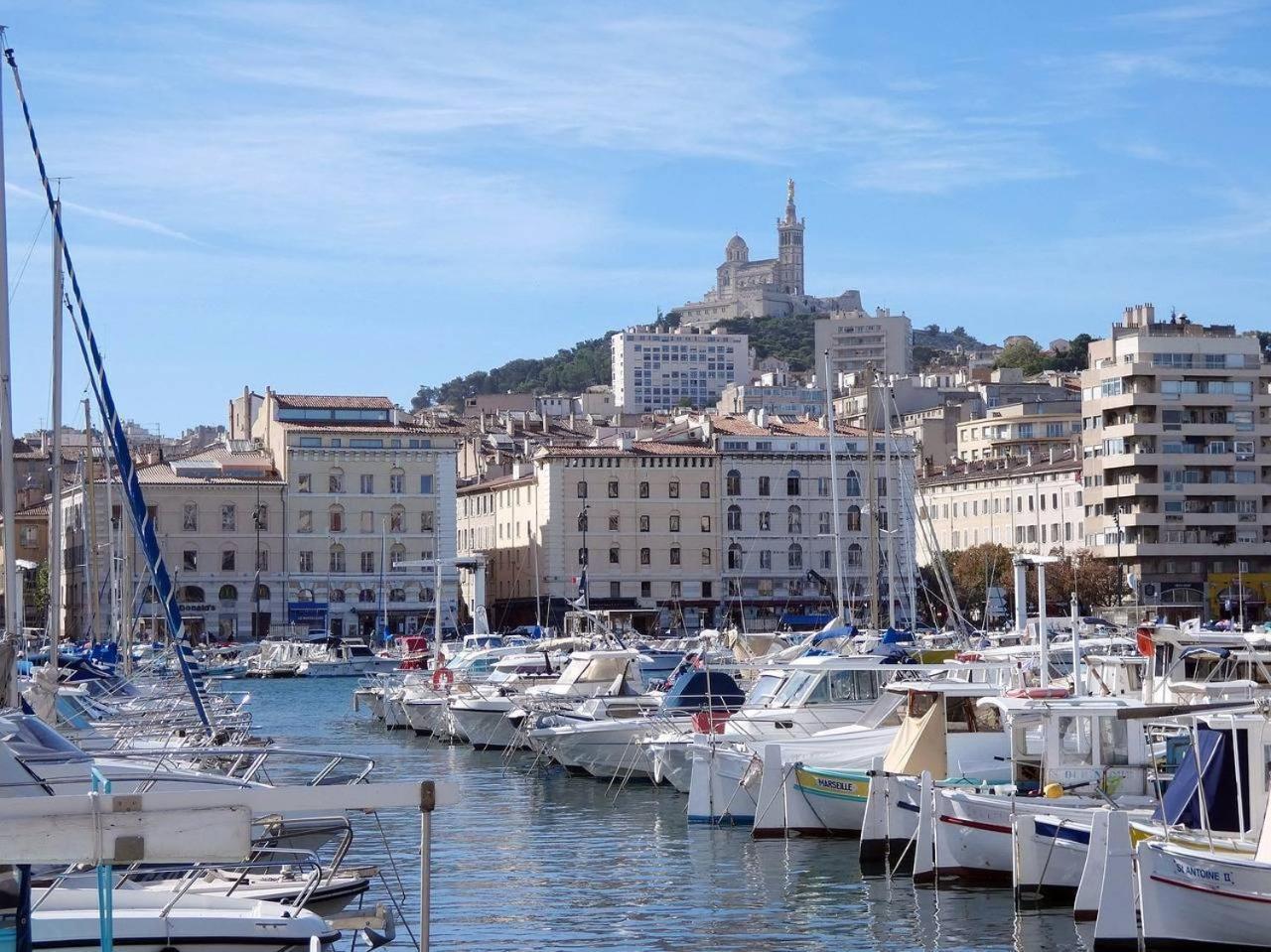 Studio Au Coeur Du Vieux Port Avec Clim Марсель Экстерьер фото